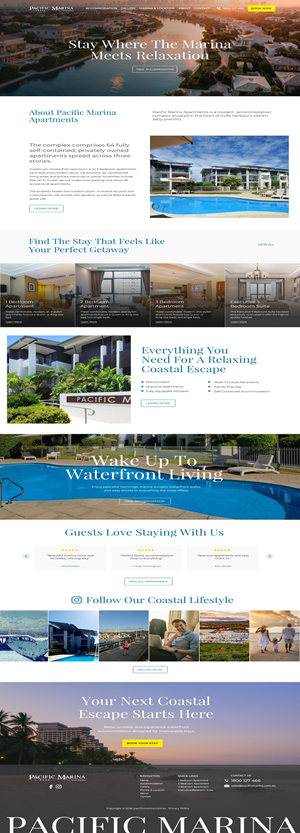 Web-Design von beniwalsuman für Pacific Marina Apartments | Design: #37347877