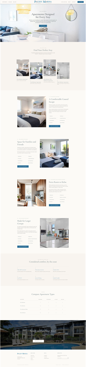 Web-Design von ancineha für Pacific Marina Apartments | Design: #37357593
