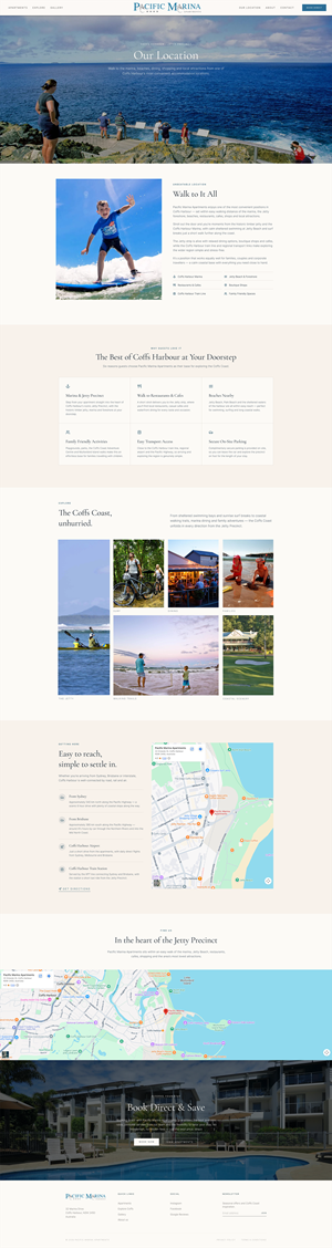 Web-Design von ancineha für Pacific Marina Apartments | Design: #37357757
