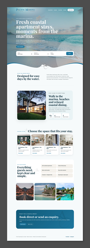 Web-Design von Titan Solbiz für Pacific Marina Apartments | Design: #37356810
