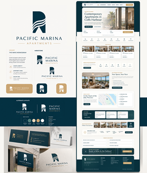 Web-Design von Thingkazupa Design für Pacific Marina Apartments | Design: #37351940