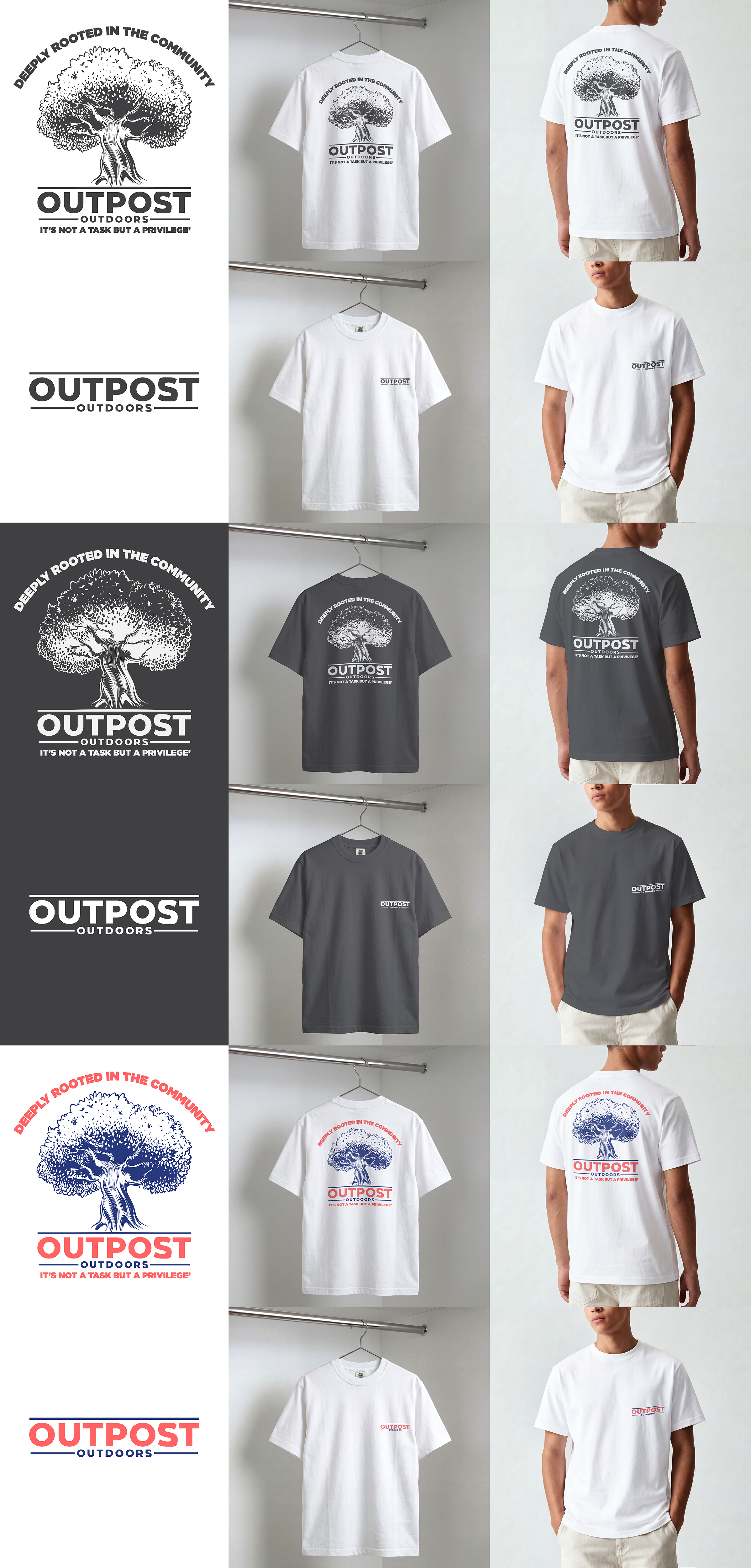 T-shirt Design by H_Lone-Wolf for The Outpost | Design #37355225