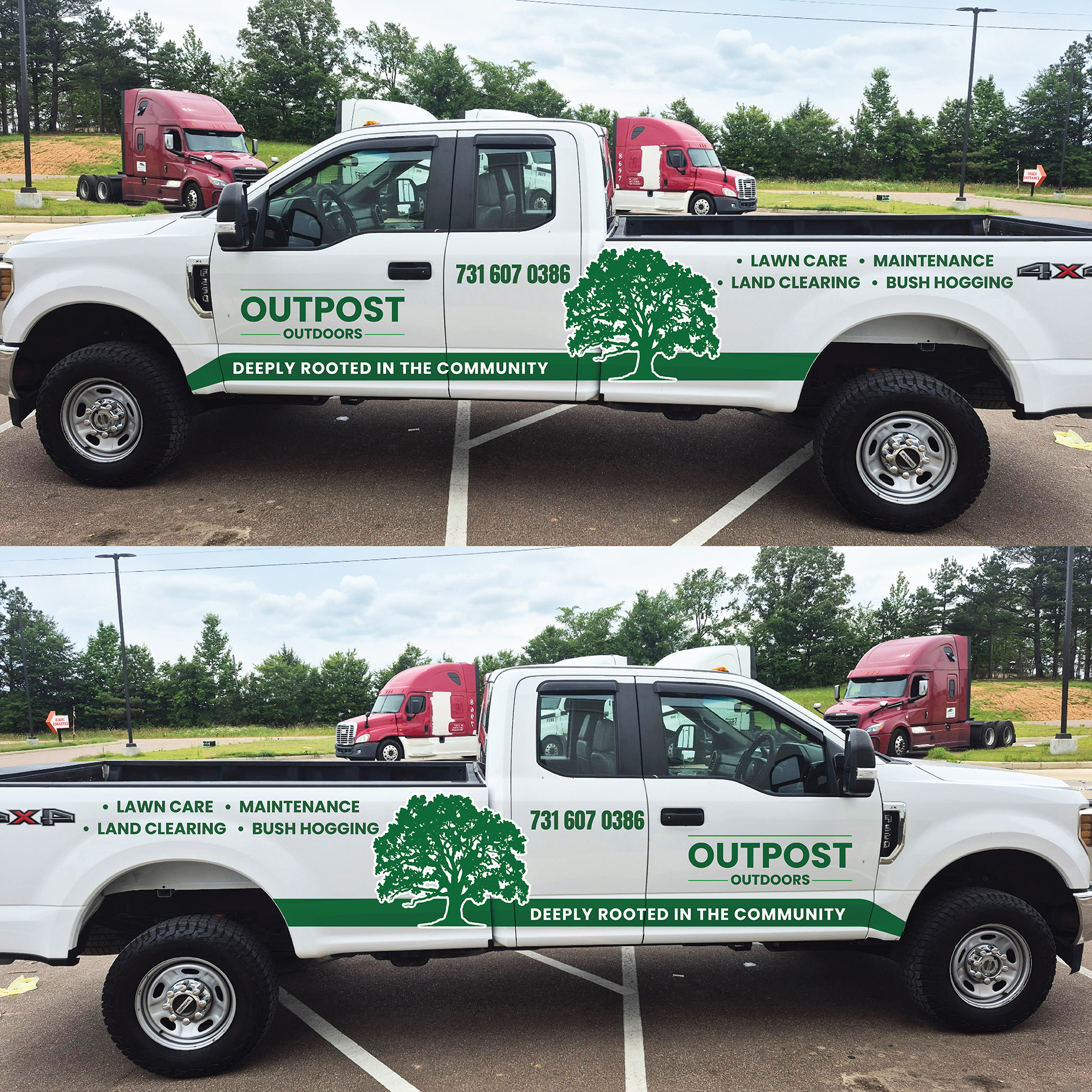 Car Wrap Design by Talha Ahmad for The Outpost | Design #37357555