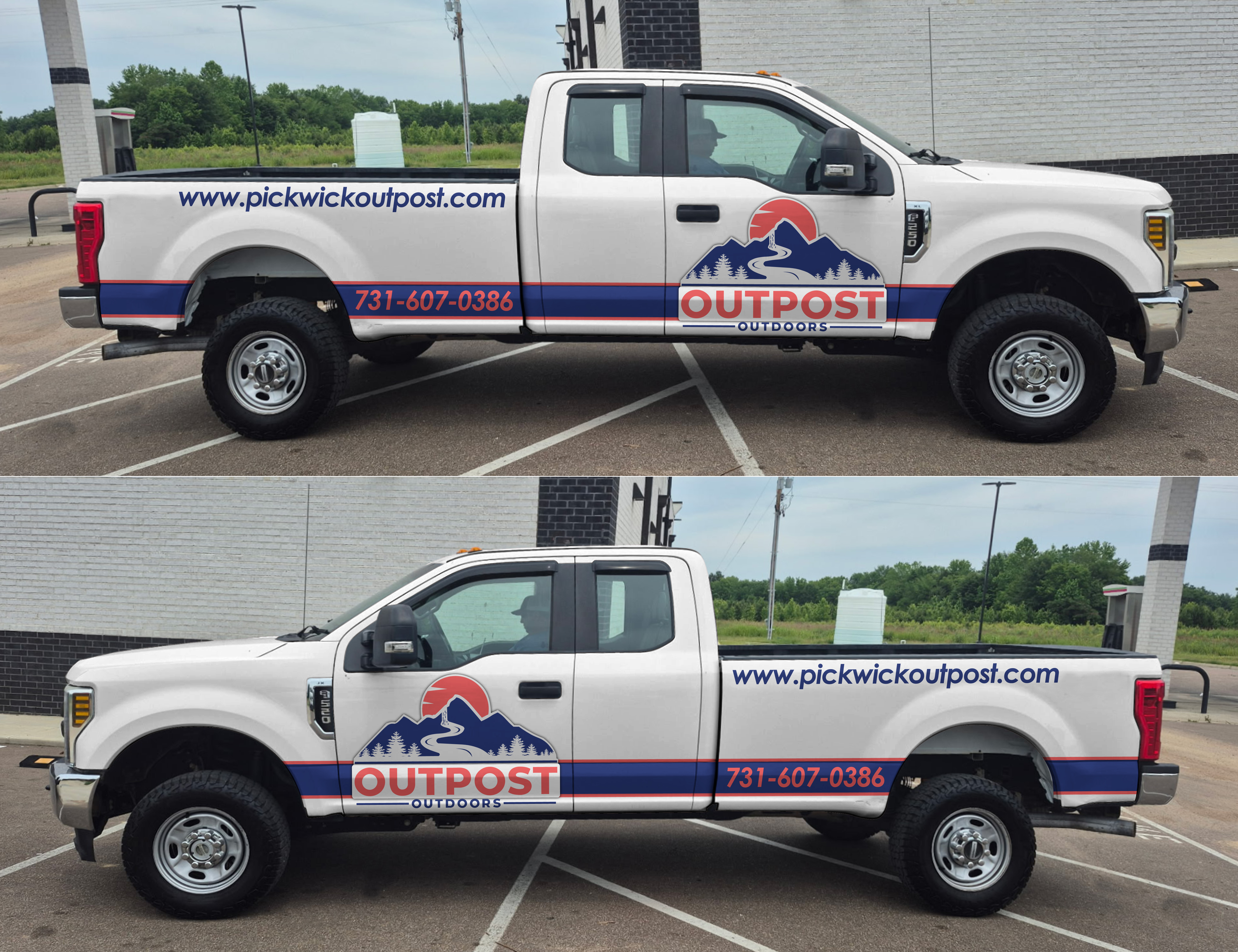 Car Wrap Design by Gina solution for The Outpost | Design #37358086