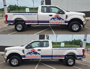 Car Wrap Design by Gina solution for The Outpost | Design #37358086