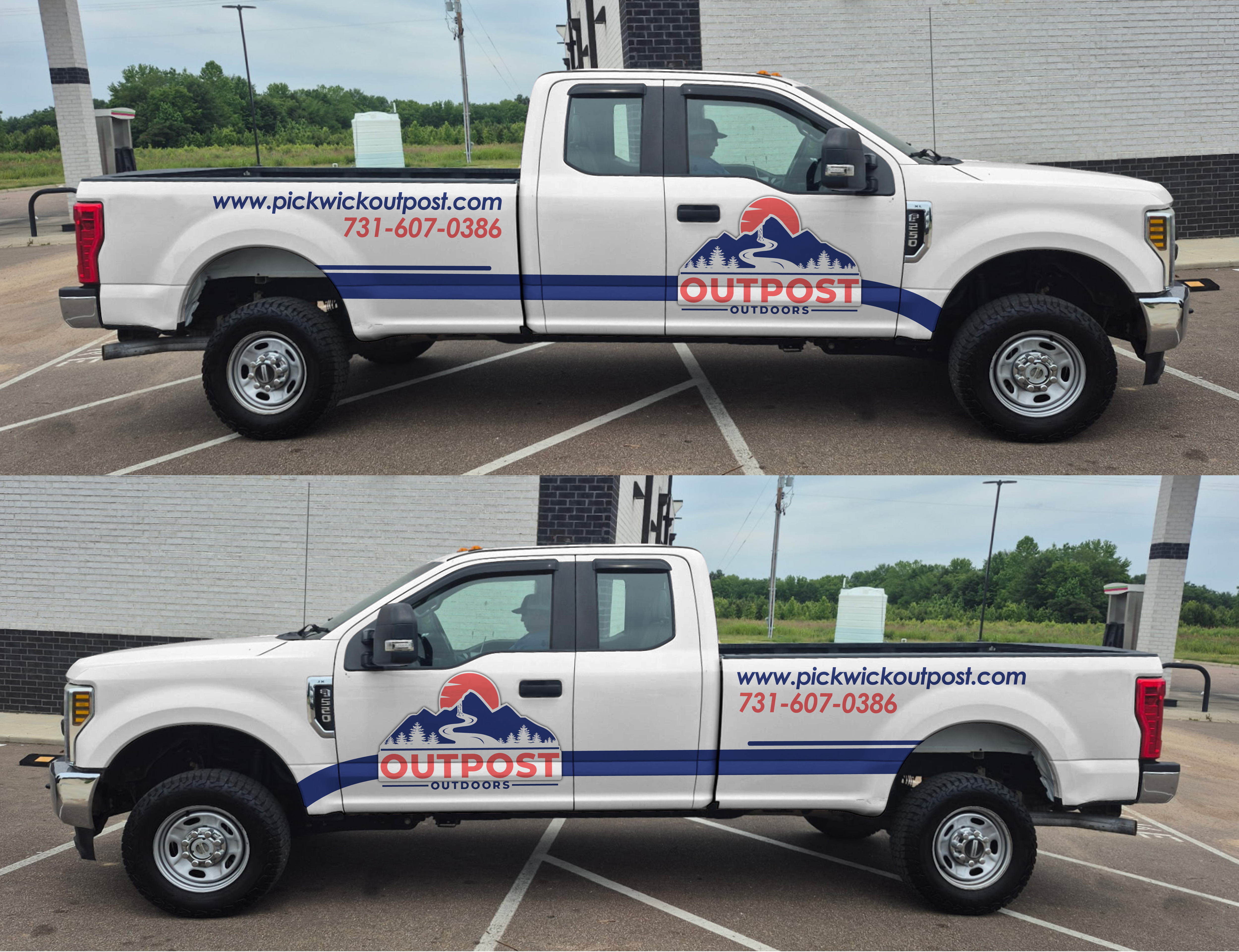 Car Wrap Design by Gina solution for The Outpost | Design #37358094