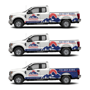 Car Wrap Design by Yoga Tri for The Outpost | Design: #37355255