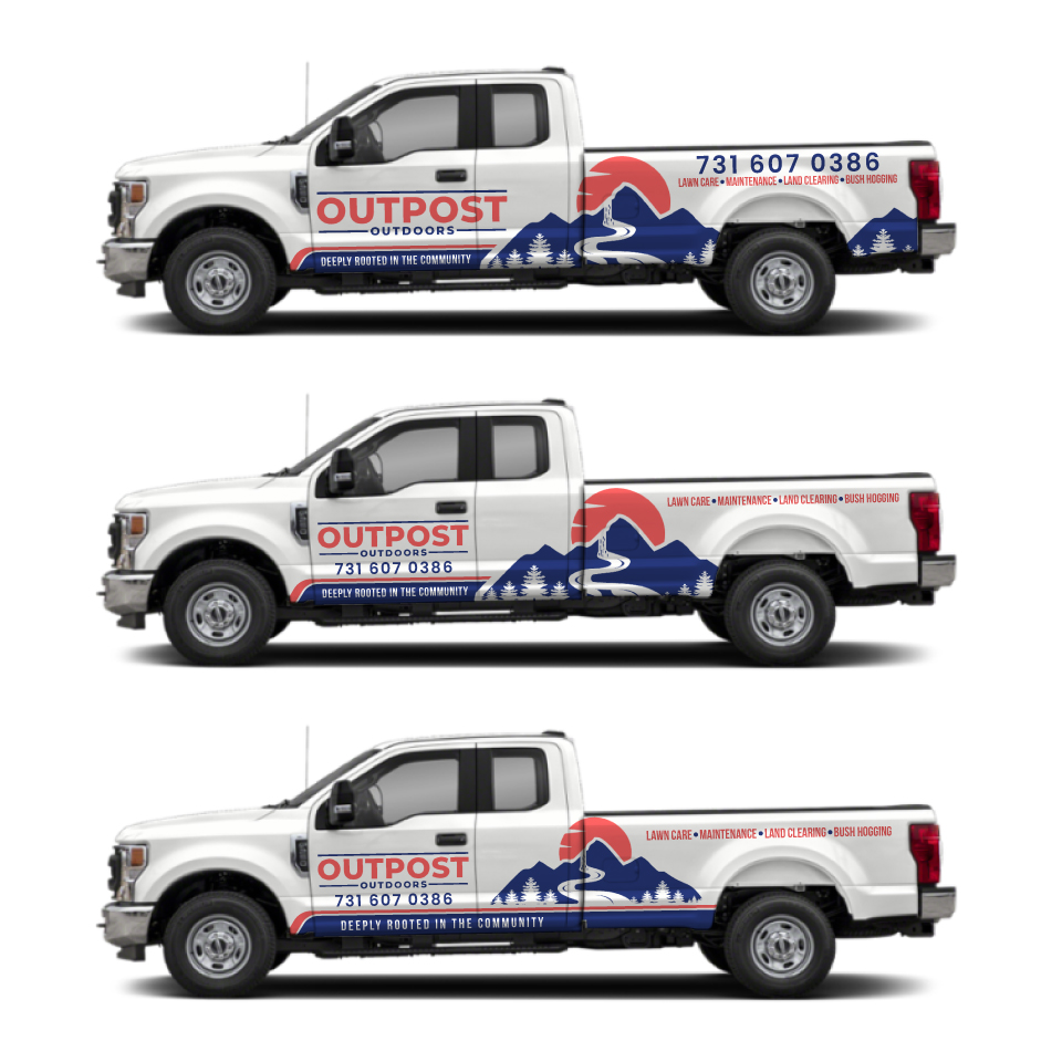 Car Wrap Design by Yoga Tri for The Outpost | Design #37355279
