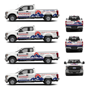 Car Wrap Design by Yoga Tri for The Outpost | Design: #37355442