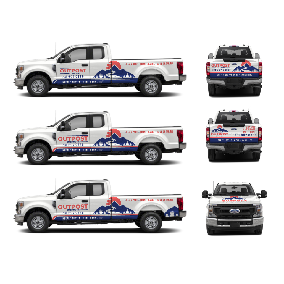 Car Wrap Design by Yoga Tri for The Outpost | Design #37355510