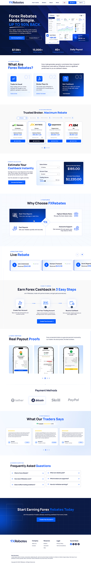 Web Design by Blue Sparrow for this project | Design: #37360635