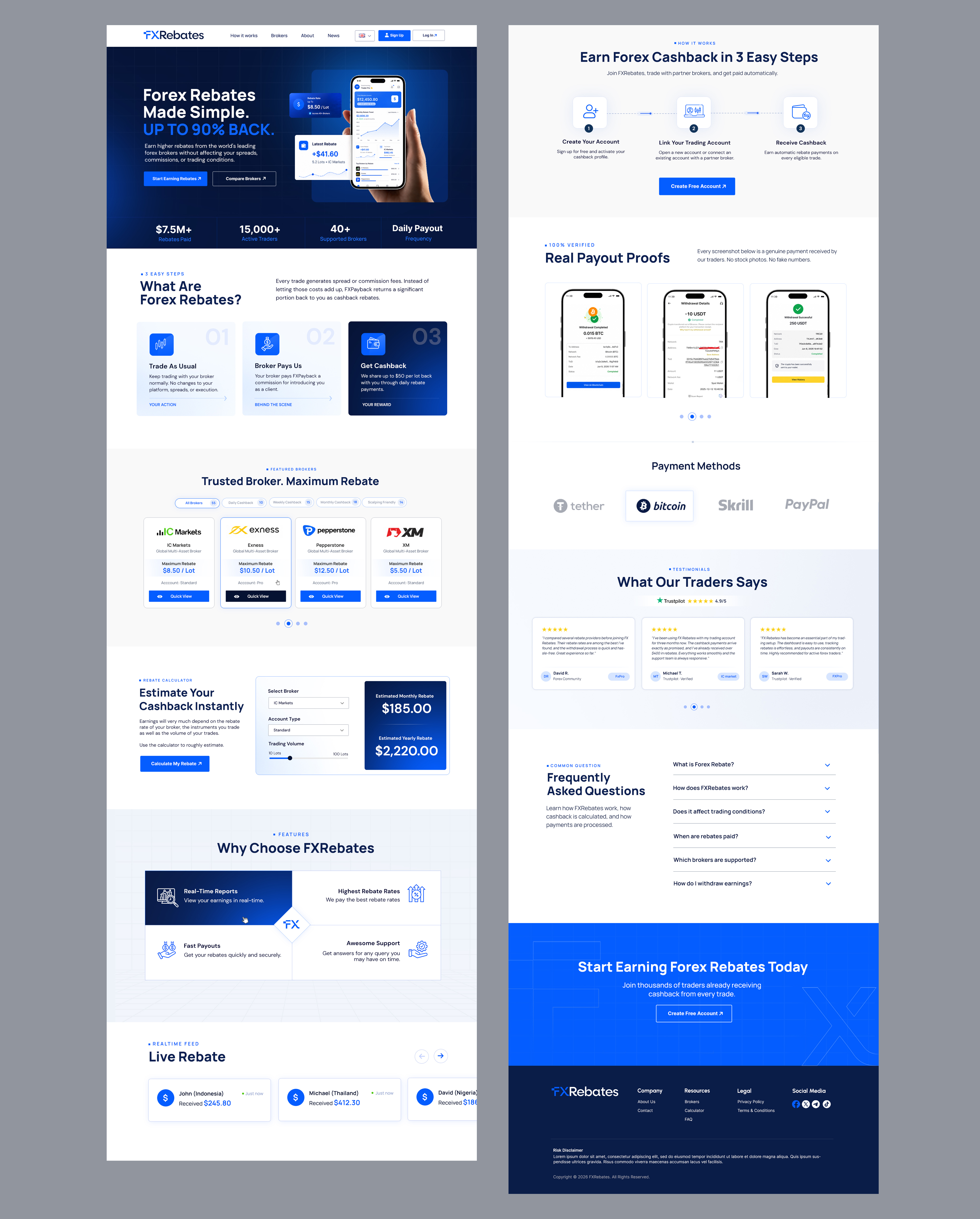 Web Design by Blue Sparrow for this project | Design #37360637