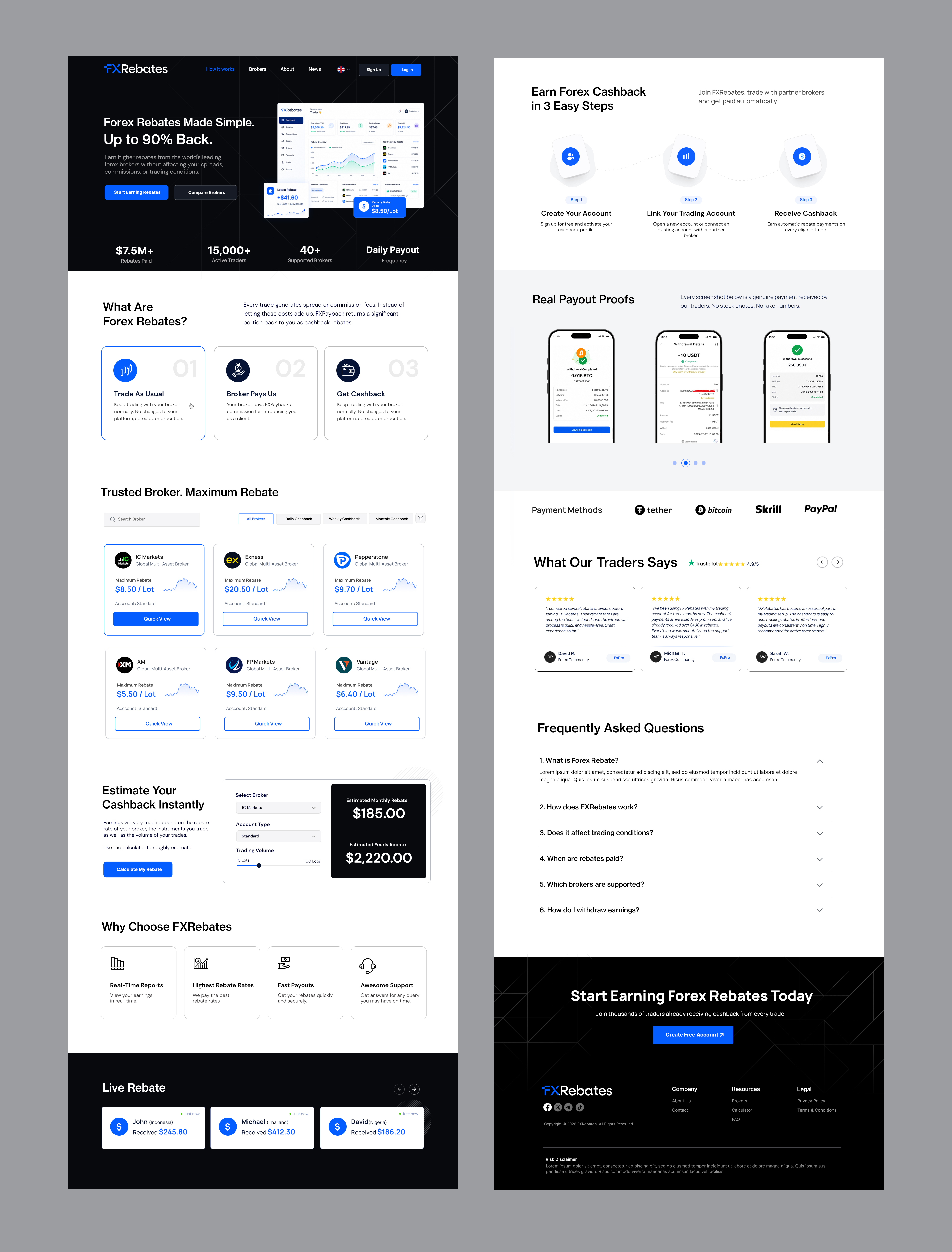 Web Design by Blue Sparrow for this project | Design #37364823