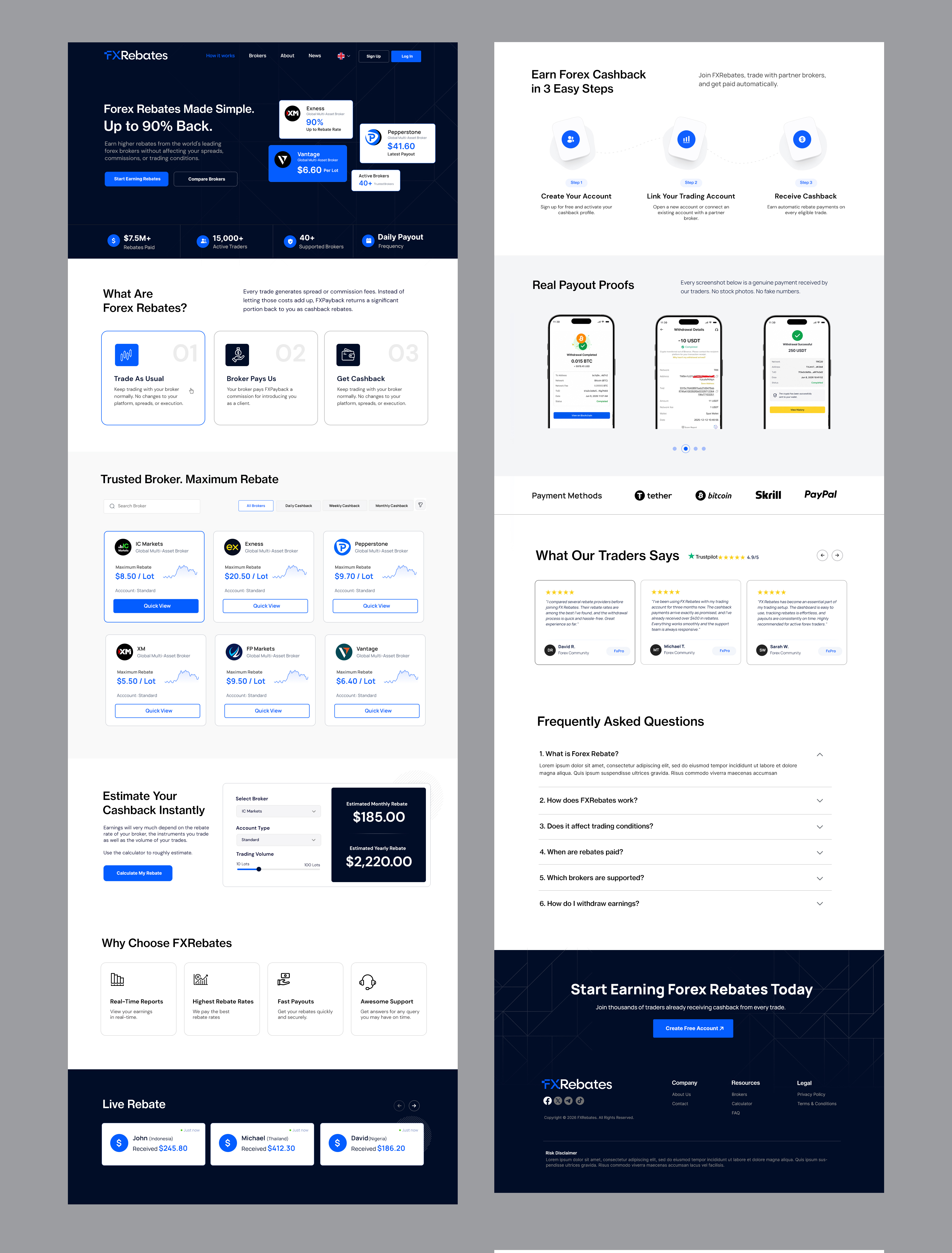 Web Design by Blue Sparrow for this project | Design #37364825