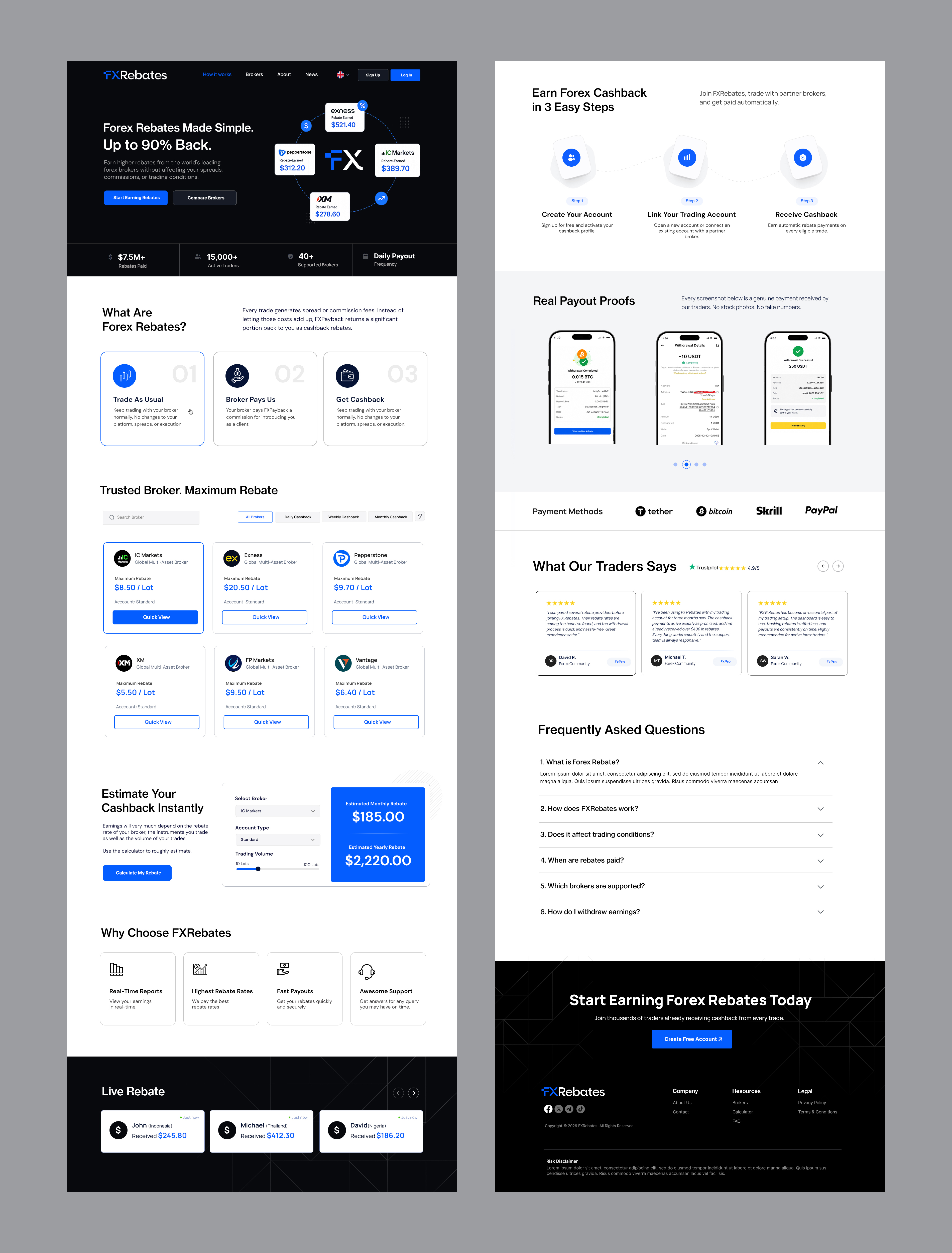 Web Design by Blue Sparrow for this project | Design #37364826