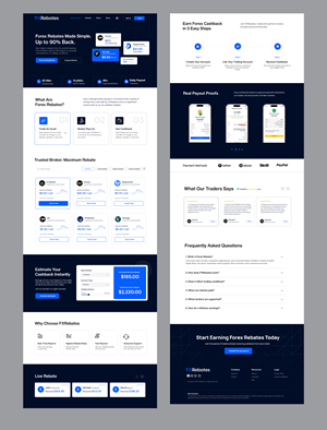 Web Design by Blue Sparrow for this project | Design: #37364827