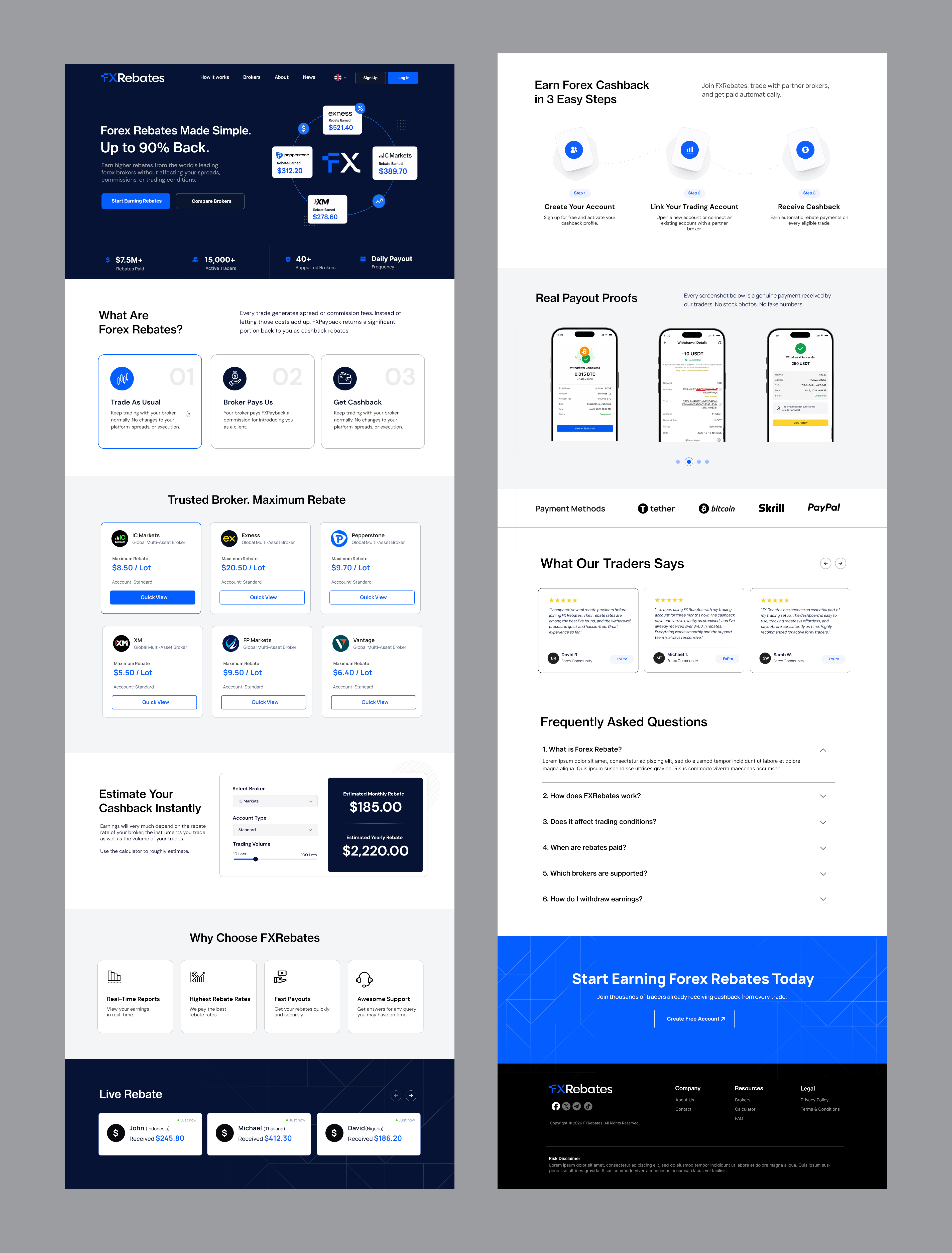 Web Design by Blue Sparrow for this project | Design #37372230