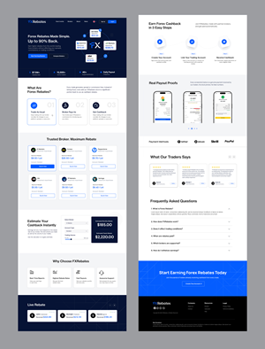 Web Design by Blue Sparrow for this project | Design: #37372230