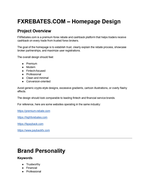 Web Design par Sbss pour ce projet | Design : #37367044