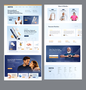 Web Design by Blue Sparrow for this project | Design: #37369374