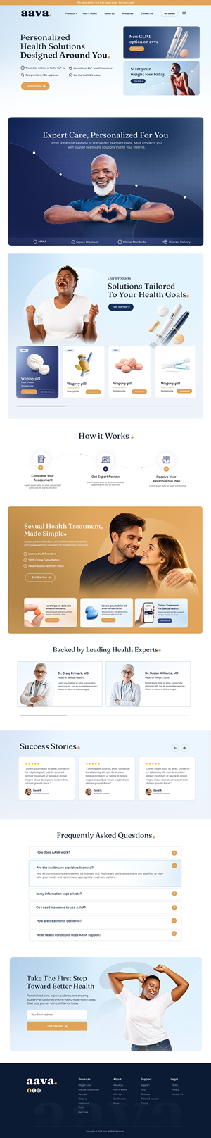 Web Design by Blue Sparrow for this project | Design: #37369378