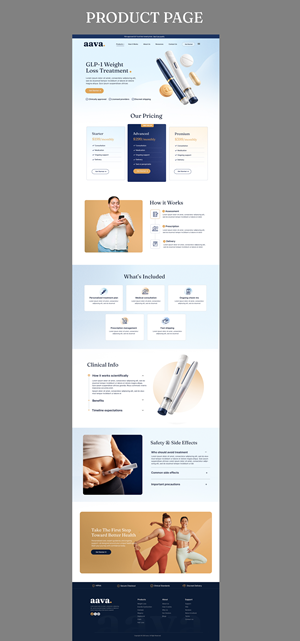 Web Design by Blue Sparrow for this project | Design: #37375758