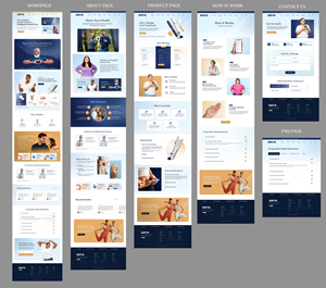 Web Design by Blue Sparrow for this project | Design: #37379116