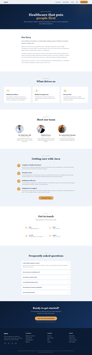 Web Design by Andhieko for this project | Design: #37373886
