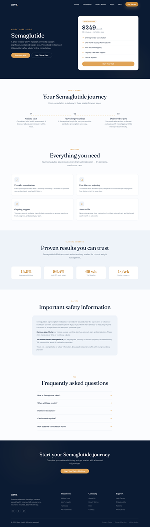 Web Design by Andhieko for this project | Design: #37379437