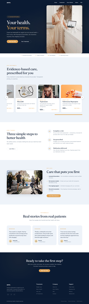 Web Design by Andhieko for this project | Design: #37379438