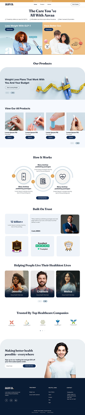 Web Design by sai.designer87 for this project | Design: #37374633