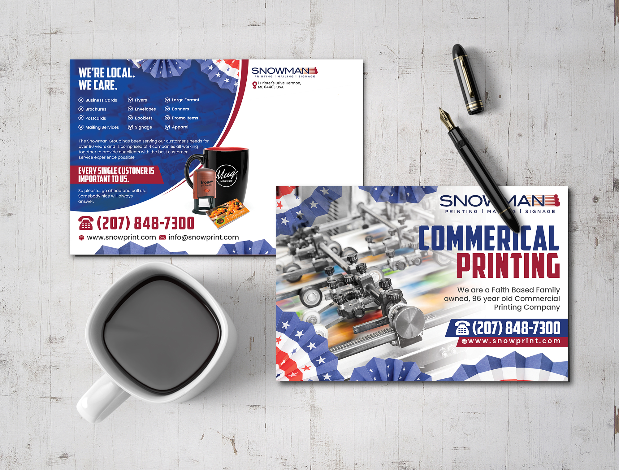 Flyer Design by Sun Creative for THE SNOWMAN GROUP | Design #37364045