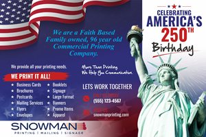 Flyer Design by nng for THE SNOWMAN GROUP | Design #37365994