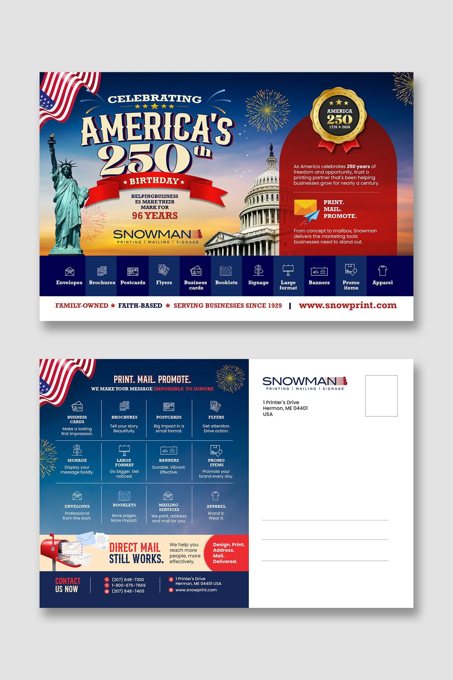 Flyer Design by debdesign for THE SNOWMAN GROUP | Design #37364911