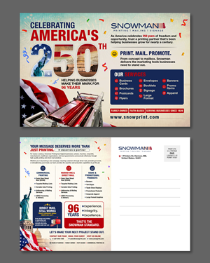 Flyer Design by debdesign for THE SNOWMAN GROUP | Design: #37365195