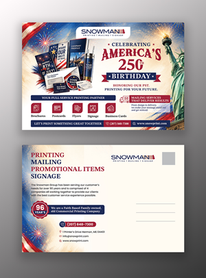 Flyer Design by OwnDesign for THE SNOWMAN GROUP | Design #37365460
