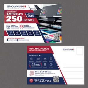 Flyer Design by Stan$oul for THE SNOWMAN GROUP | Design: #37365719