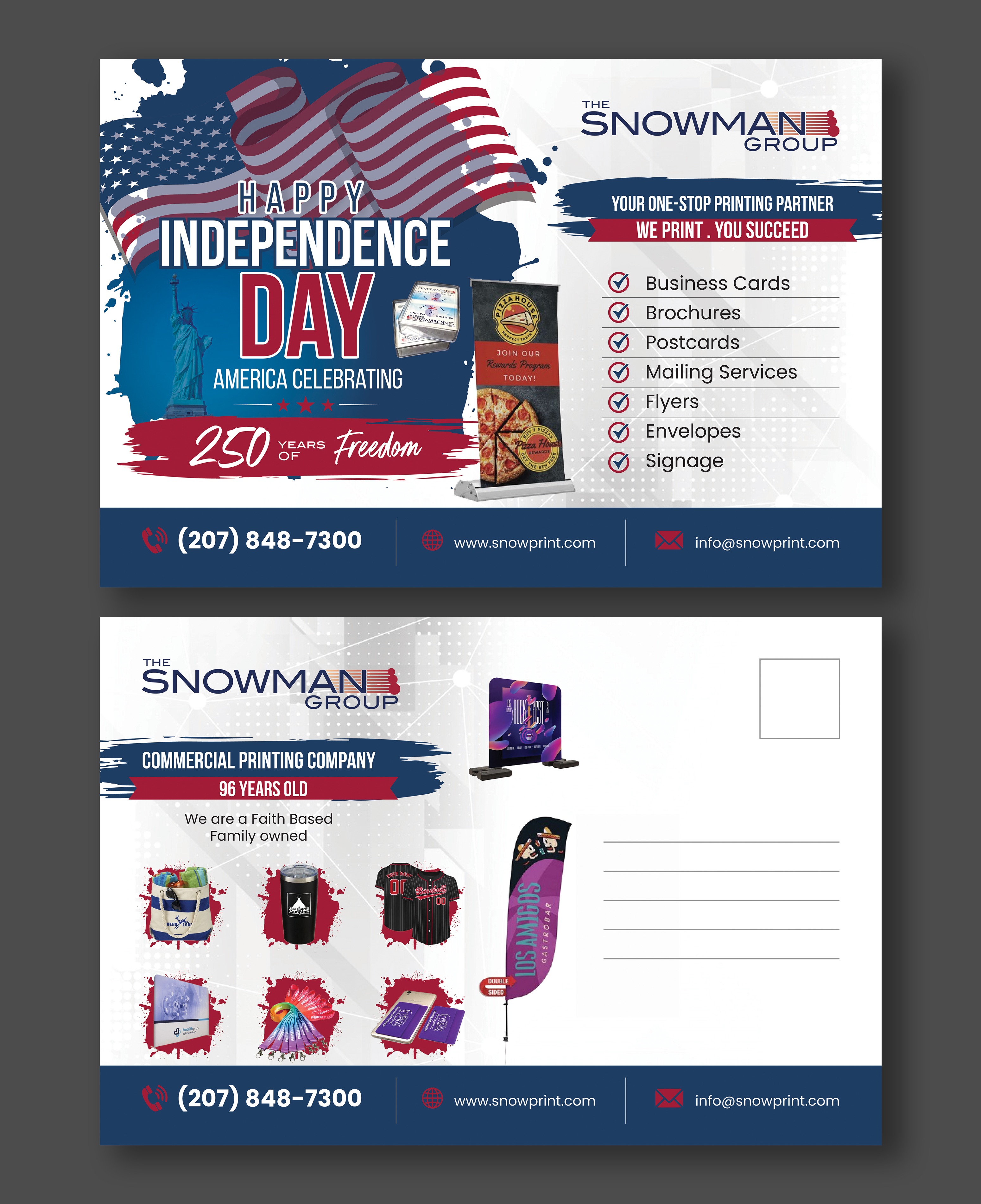 Flyer Design by Impressive Designs for THE SNOWMAN GROUP | Design #37365325