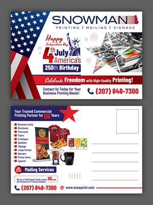 Flyer Design by Impressive Designs for THE SNOWMAN GROUP | Design: #37365326