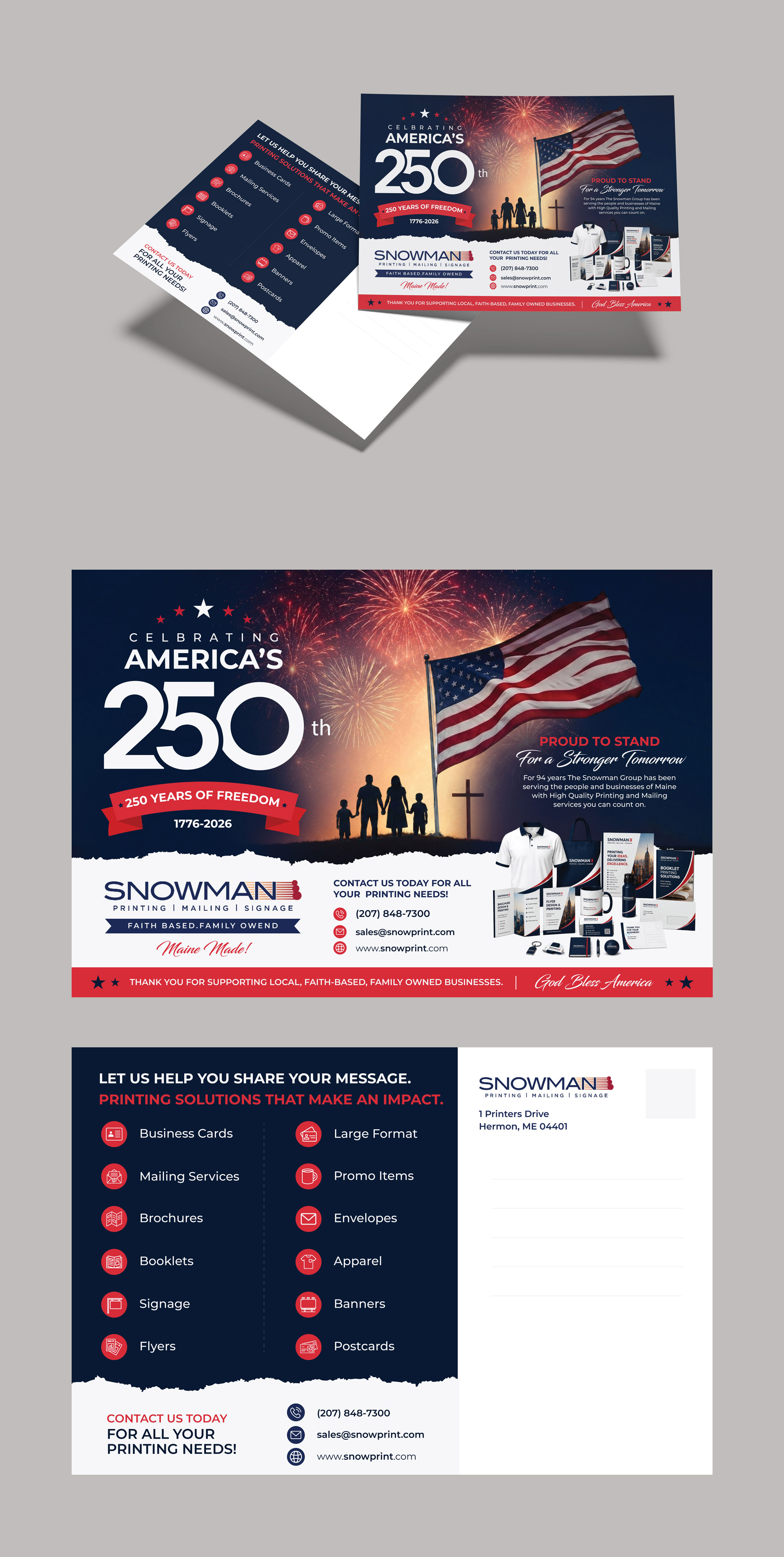 Flyer Design by vcreatived for THE SNOWMAN GROUP | Design: #37392399