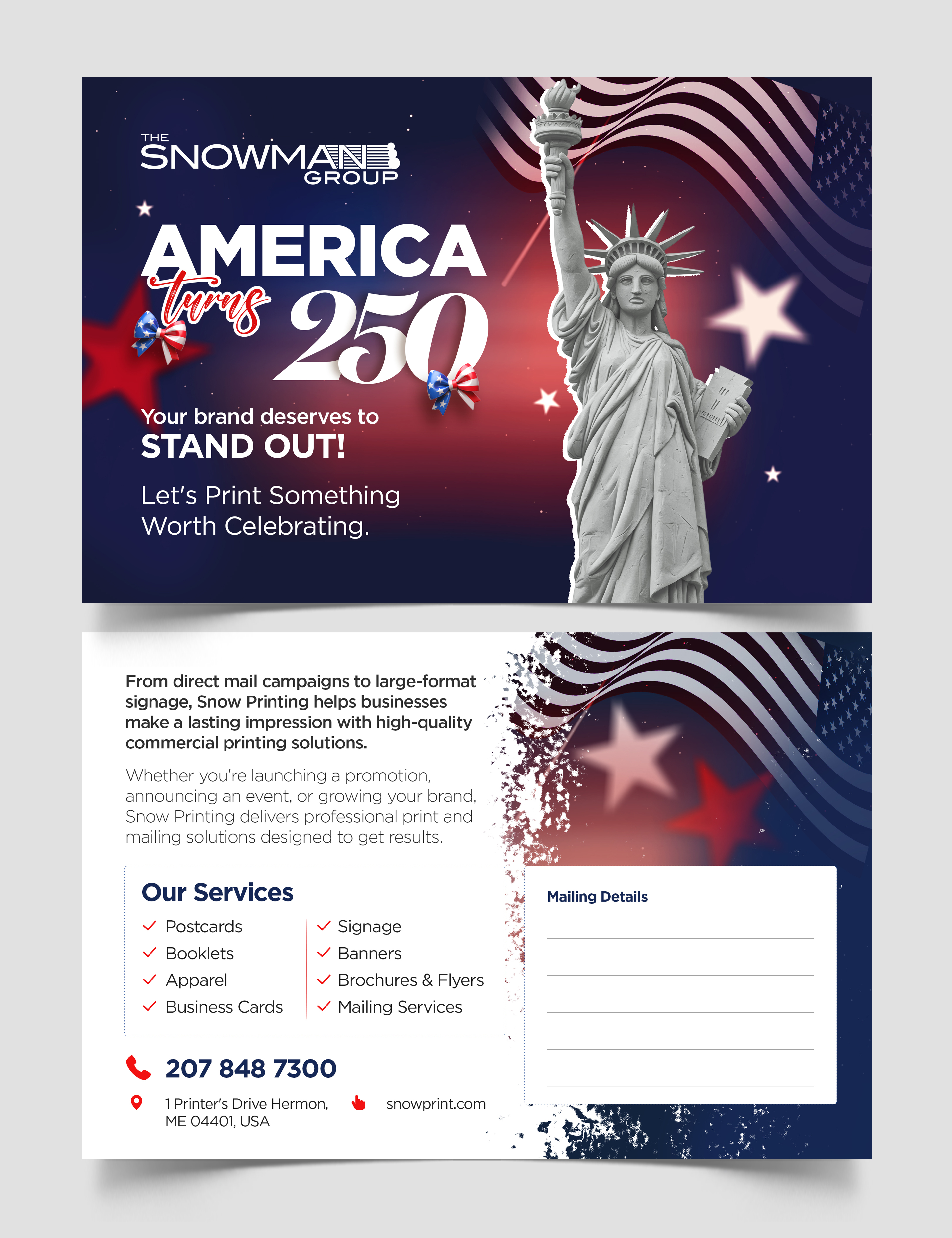 Flyer Design by Graphic Guy for THE SNOWMAN GROUP | Design #37365947