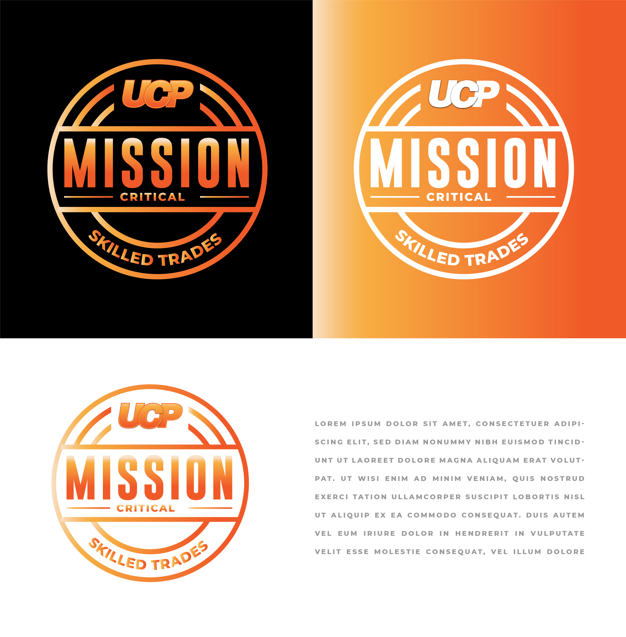 Logo Design by 99 Art.. for UCP Personnel Services | Design #37415823