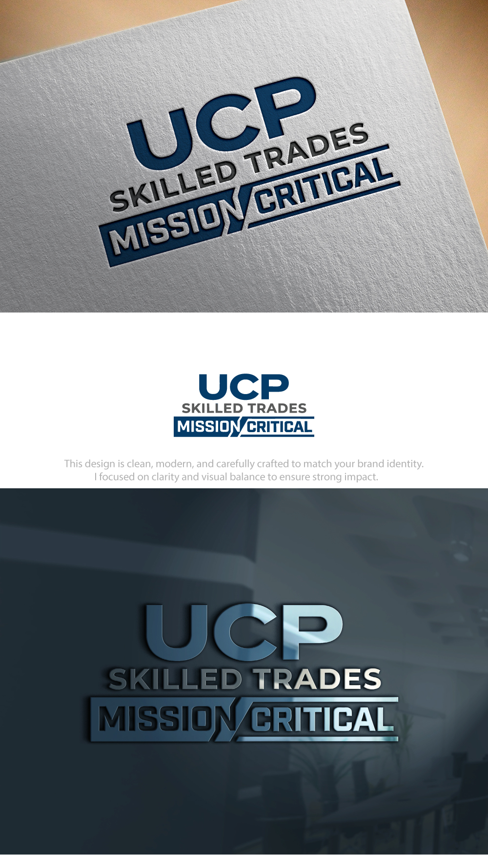 Logo Design by Hamza  Al-Muttalib for UCP Personnel Services | Design #37366992