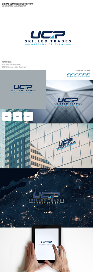 Logo Design by StudioNYC for UCP Personnel Services | Design: #37377805