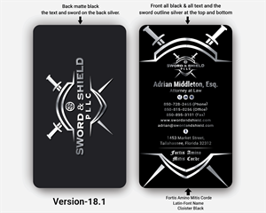 Business Card Design by DesignerShahadat for this project | Design: #37384635