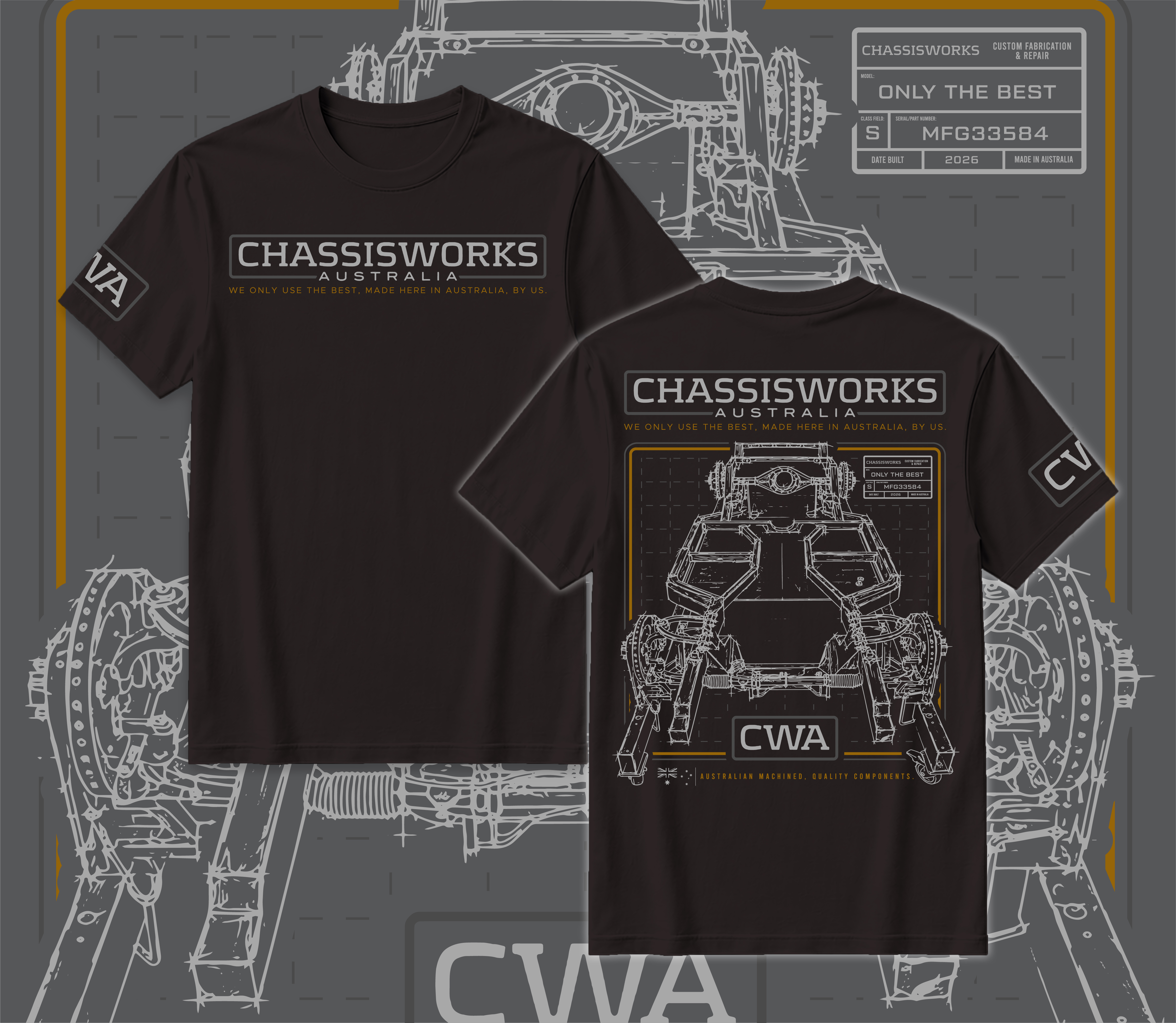 T-shirt Design by John Mark Arts for SOUTHERN ROD AND CUSTOM | Design #37369123