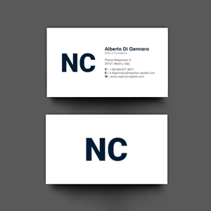 Visitenkarten-Design von chandrayaan.creative für Fortivera | Design: #37373334