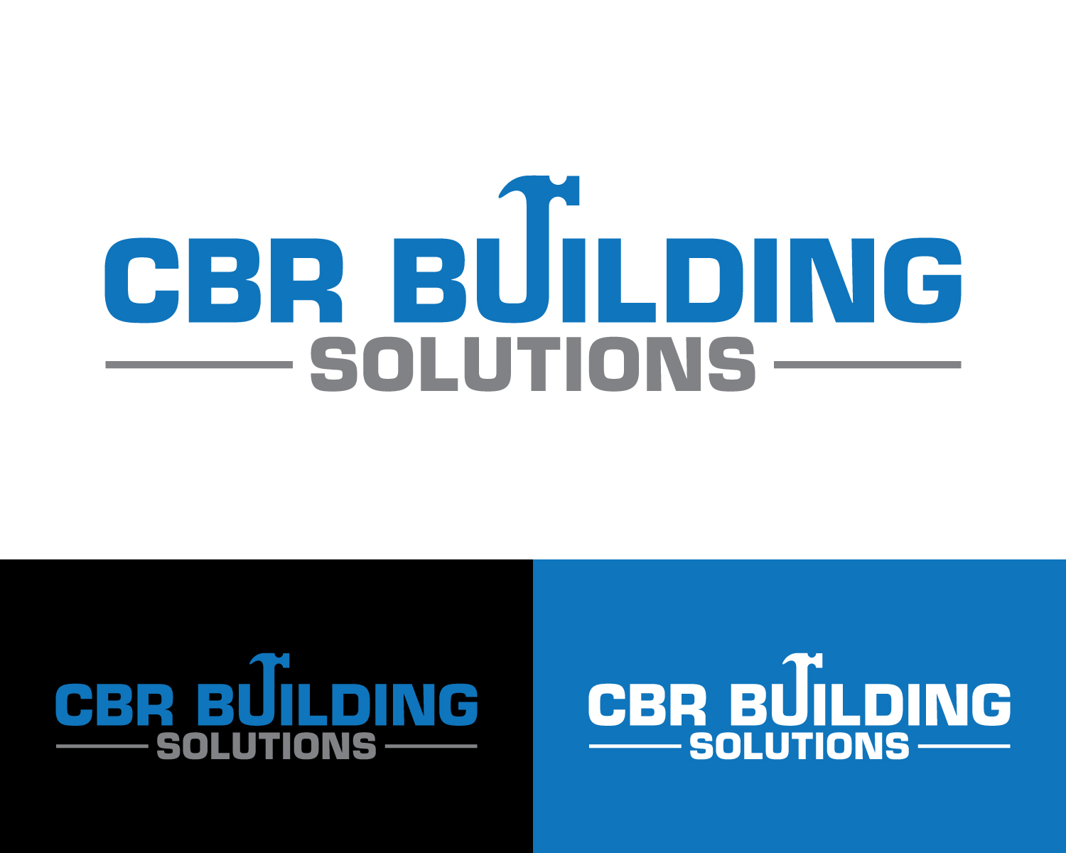 Logo Design by Box Graphic for CBR Building Solutions  | Design #37380361