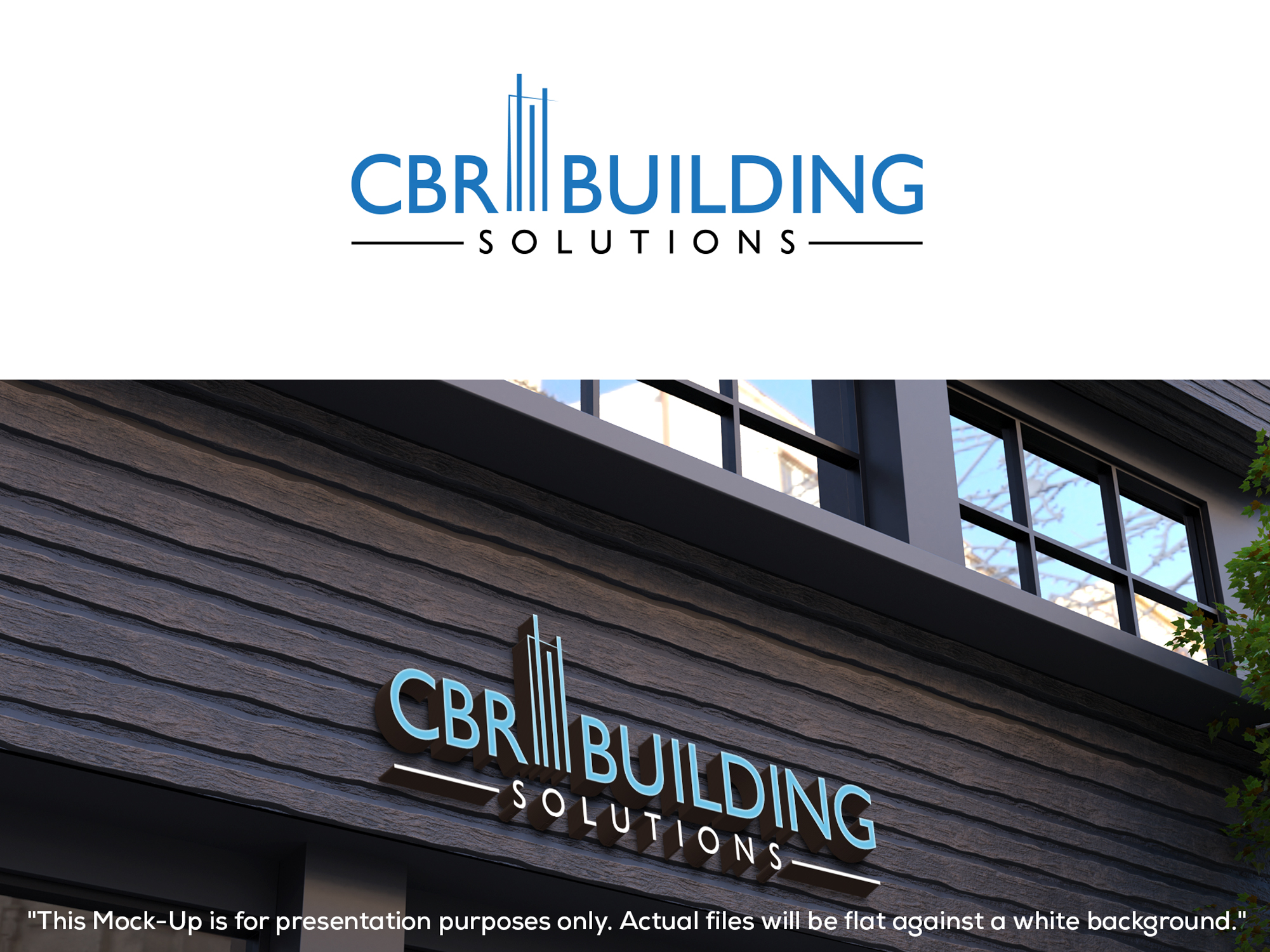 Logo-Design von Kavth für CBR Building Solutions  | Design #37390682