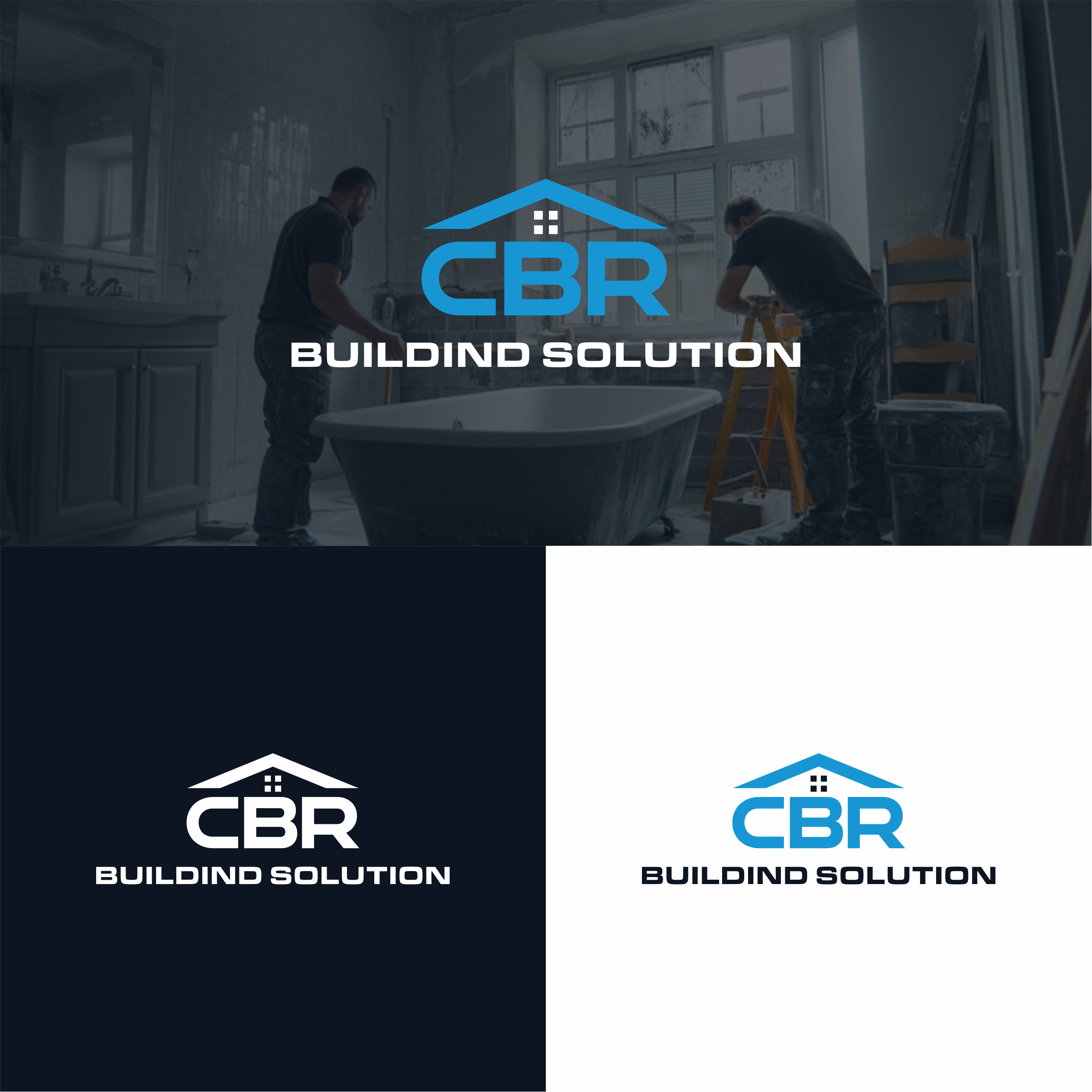 Logo Design by melzh for CBR Building Solutions  | Design #37379251